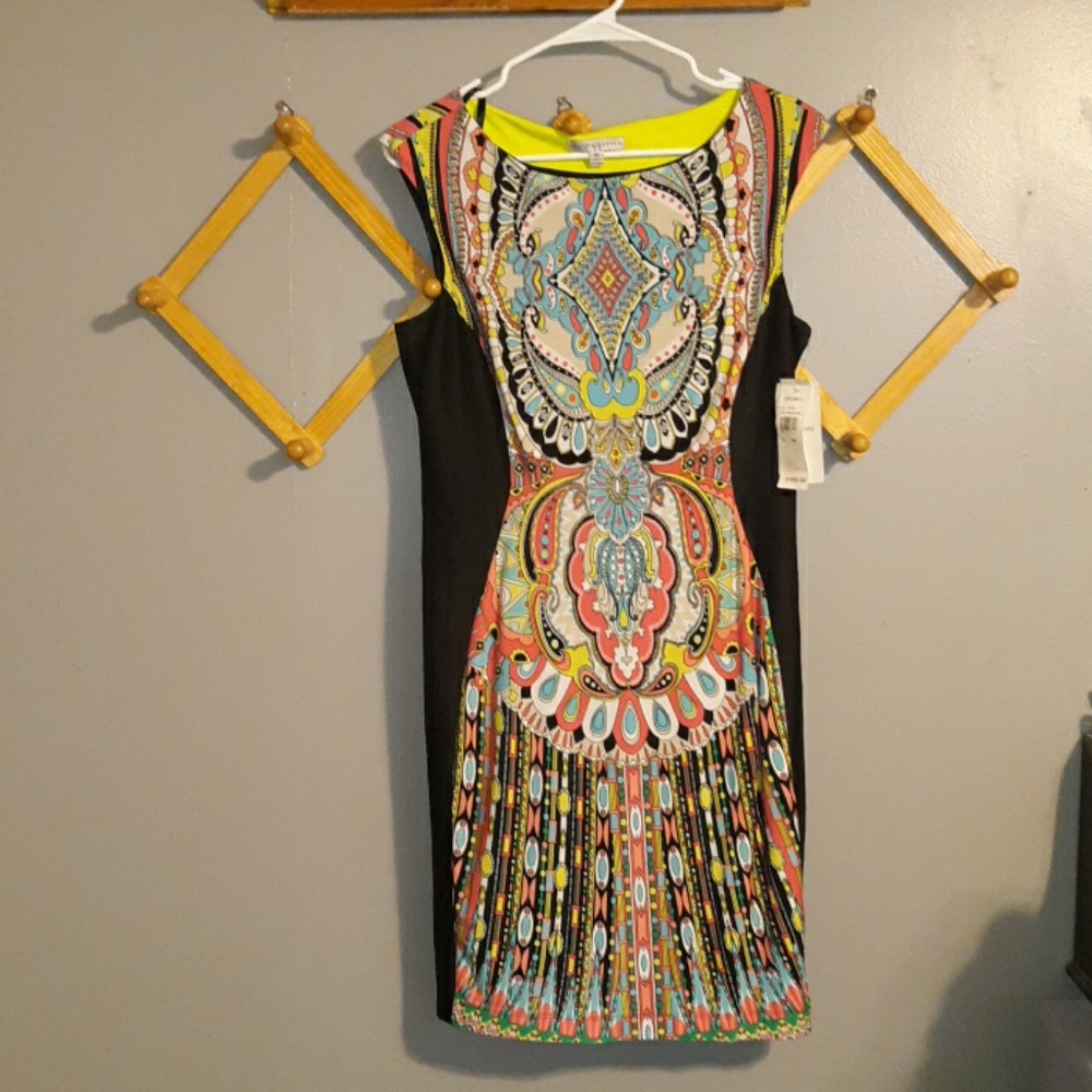 Contour Curves Dress by Sandra Darren